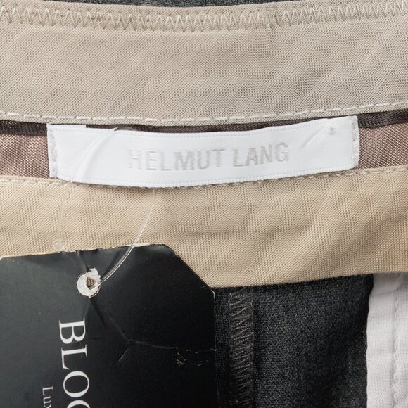 Helmut Lang AW/20 Light Grey Melange Tela Suiting Trouser Skirt - Picture 11 of 15